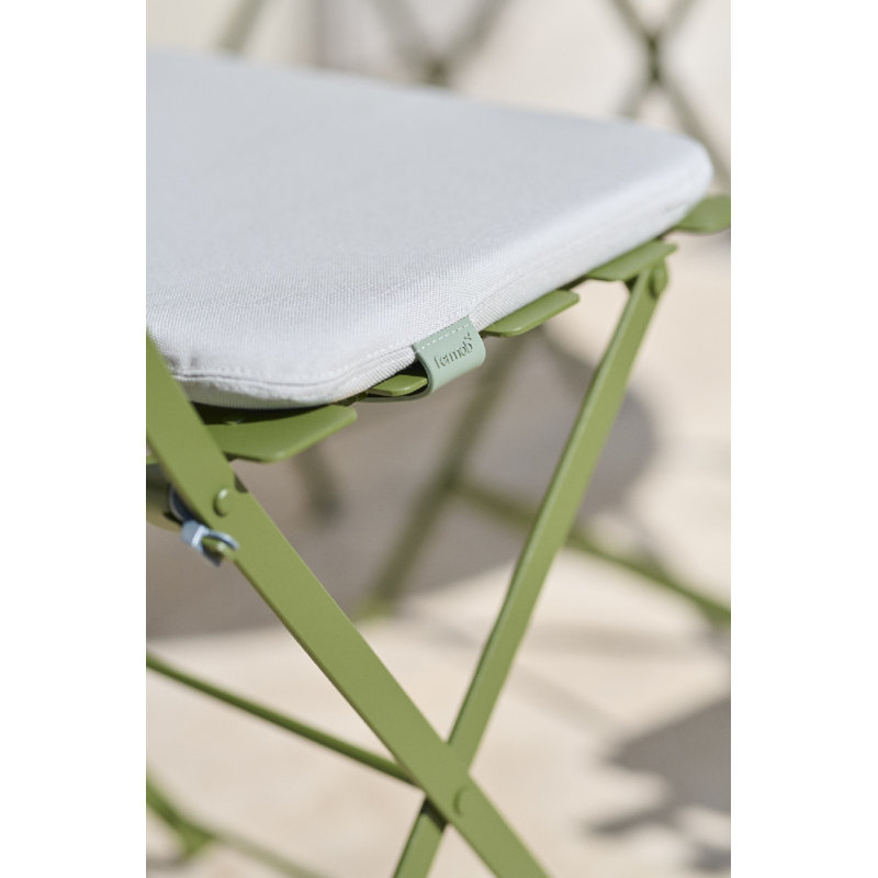 Bistro Outdoor Dining Side Chair, Pesto
