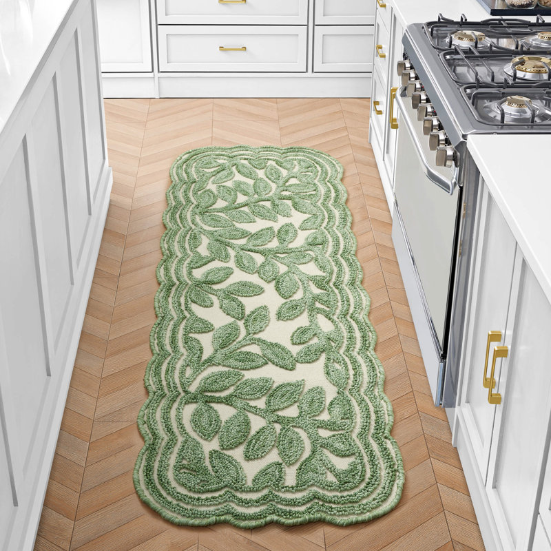 Laura Ashley Space Dyed Loop Hi/Low Rug, Runner 1'8" x 5'