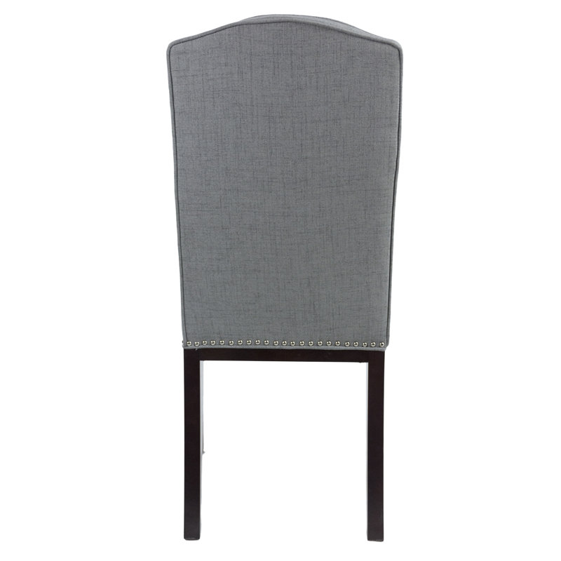 Arlien 17'' H Upholstered Side Chair, Metal