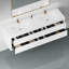 Meuble-lavabo flottant avec double lavabo Magnus