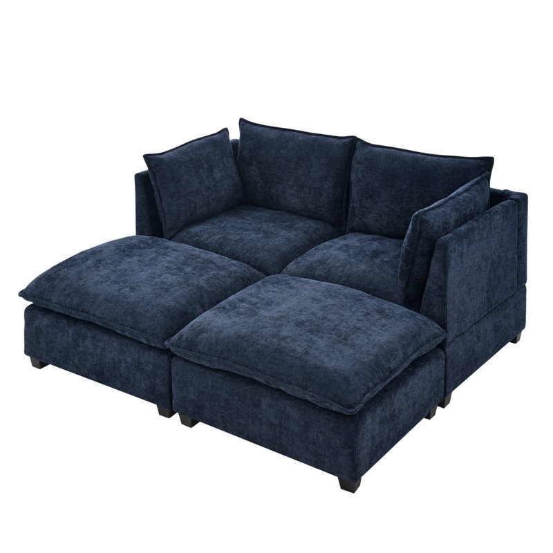 Causeuse Comfy Cloud Couch, Bleu