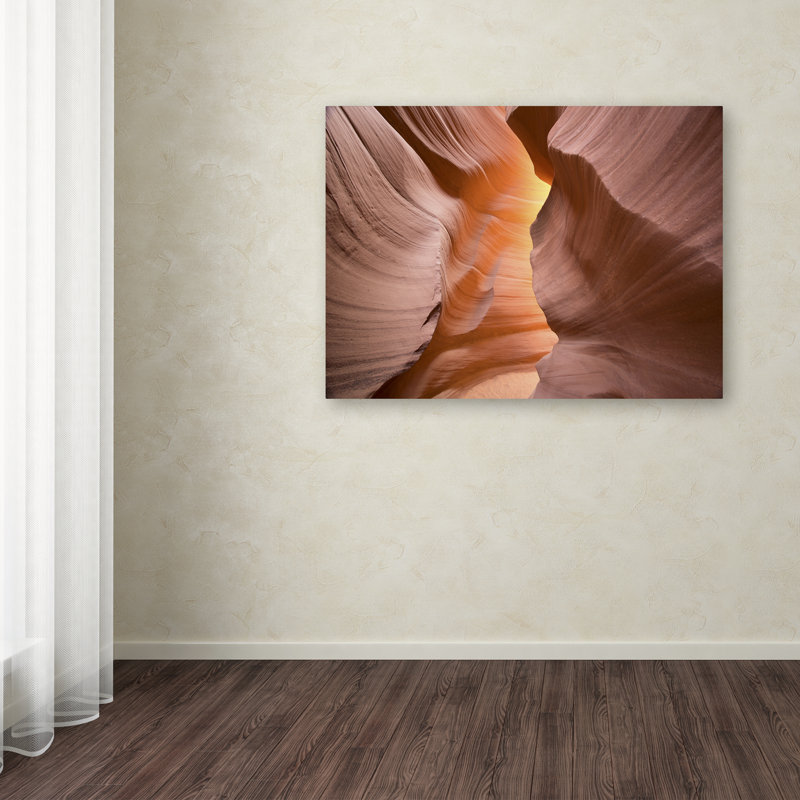 Moises Levy Arizona Desert Sunlight Landscape Canvas Print