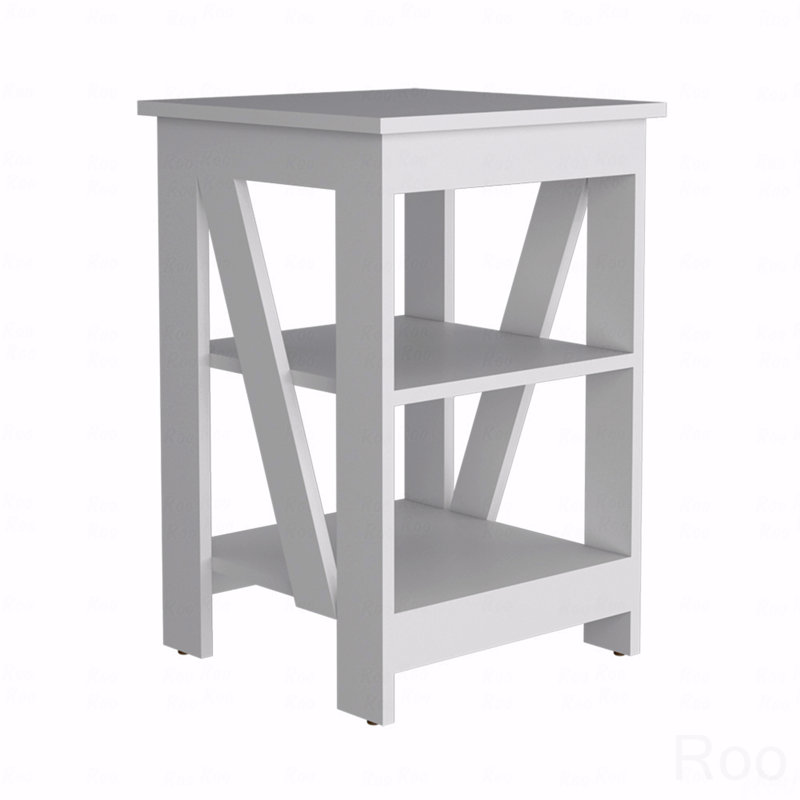 Table d'appoint, Blanc