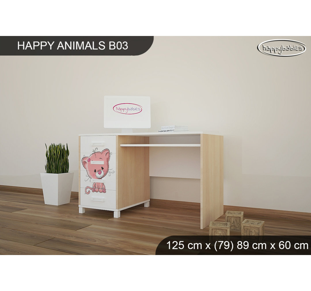 Animals 125cm W Computer Desk