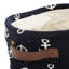 Panier de rangement en tissu Anchor
