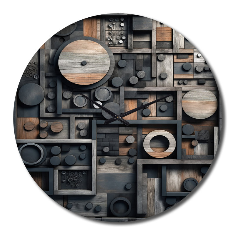 Horloge murale Cubic, Grand