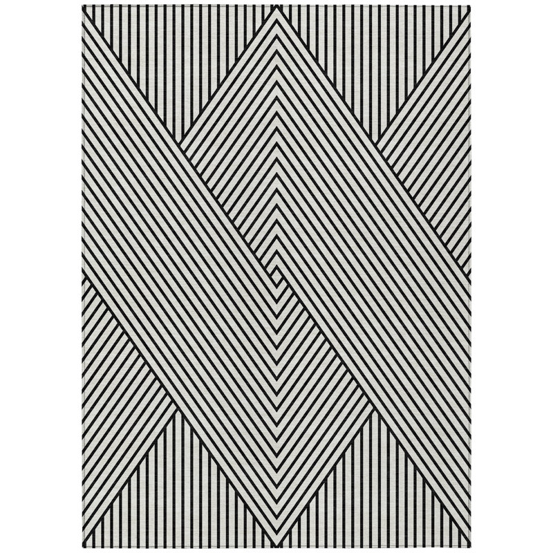 Pentagia Area Rug, Rectangle 8' x 10'