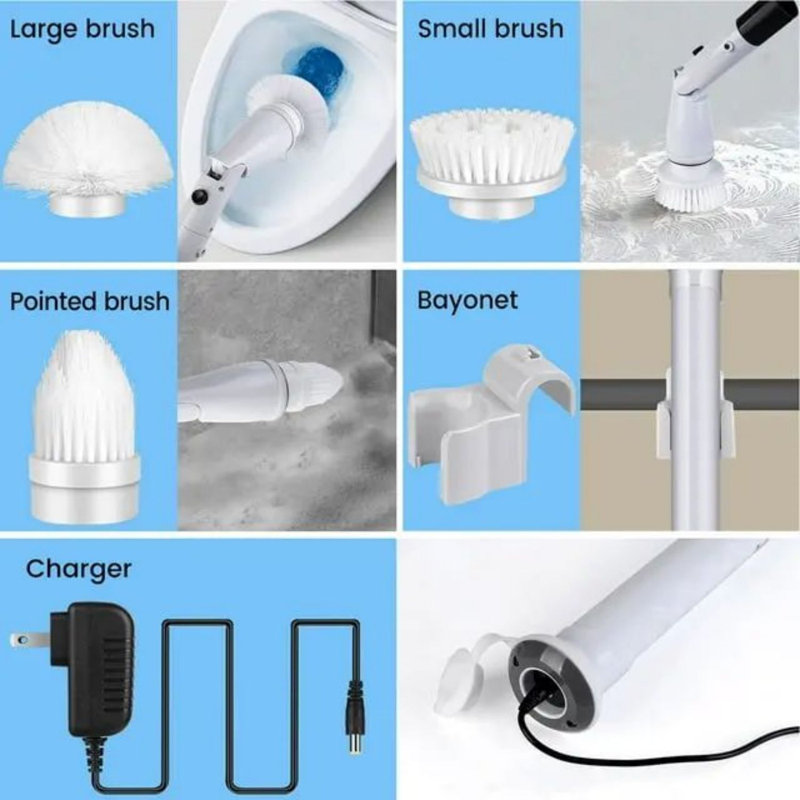 Broom And Dustpan Set with Replaceable Head