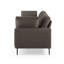 Etta 214.1Cm Velvet Square Arms Sofa-982565713
