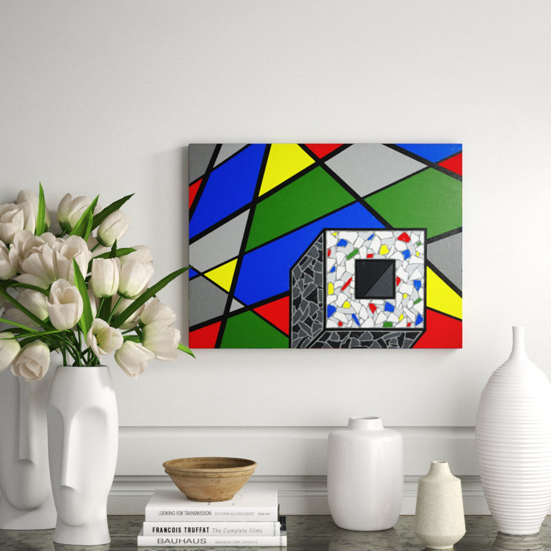 Depth Perception #1 Painting by Eddie Bruckner