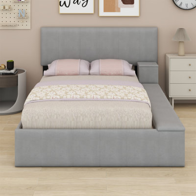 Haiven Upholstered Upholstered Platform Bed Storage Bed