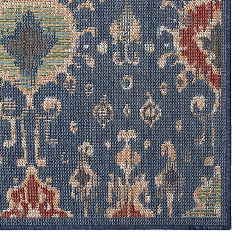 Melisenda Ikat Indoor / Outdoor Rug, Rectangle 7'10" x 10'10"