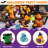 24 Pcs Halloween Ducks Bath Toys