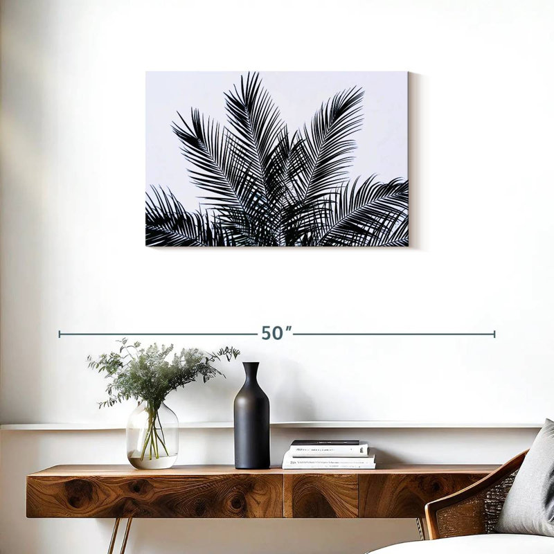 Feuilles de palmier Harnek, H 20 po x l 30 po