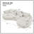 Curved Sofa With Ingenious Shape White