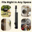 Porte-essuie-tout magnétique, 1 rouleau (noir)