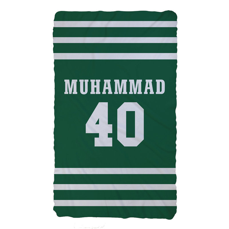 Machine Printed Throw Blanket, Yes