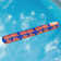 Big Joe Noodle Pool Float, Sweet Shells Berry, Quick Draining Fabric, No Inflation Needed