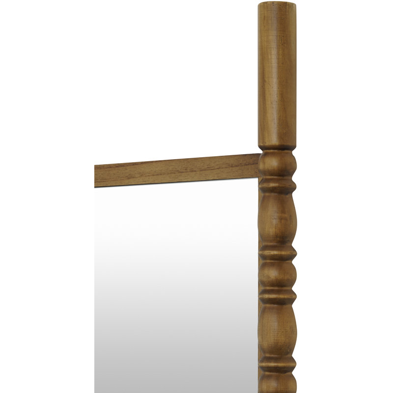 Miroir Galey Alix x Livabliss Bennet, 73 po x 30 po, Brown Wood
