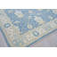 Claremont Oushak Hand Tufted Area Rug in Blue/Ivory-996063007