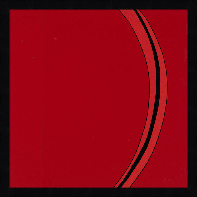 " Segment " by Alex Dunn, Black, 17" H x 17" W