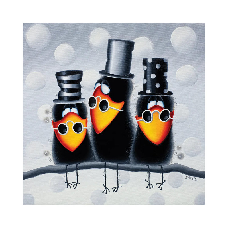 The Family by Gabriela Elgaafary - Wrapped Canvas Print, 66.04 cm H x 66.04 cm W
