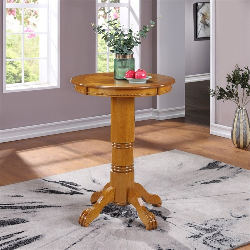  Table bistro Traditional, Natural