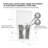 Poseidon Dual-Flush Elongated One-Piece Toilet (Seat Included)-92267704