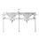 Empire Stone Oval Console Bathroom Sink with Faucet and Overflow