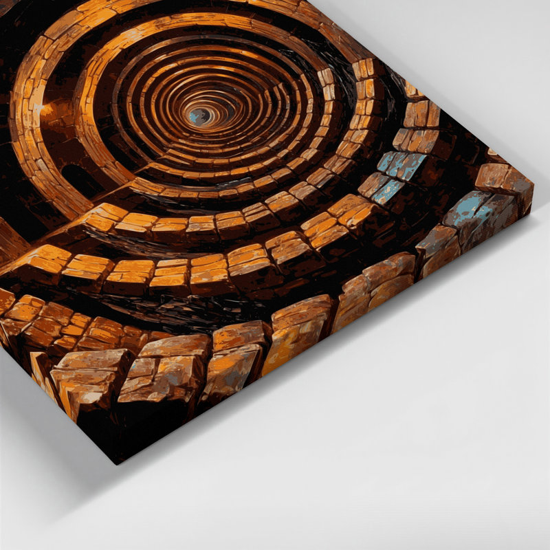 Art mural sur toile noire, 12" H x 18" W