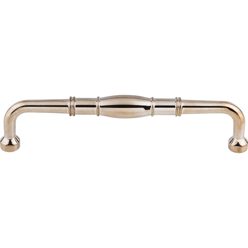 Normandy 7" Center to Center Bar pull, Polished Nickel