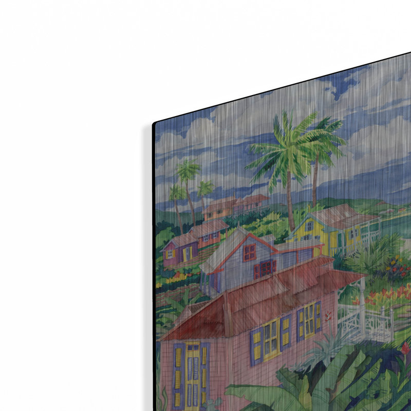 «Bay Caribe» par Paul Brent, H 16 po x l 24 po