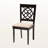 Lebanon 5-Pc Solid Wood Dining Set in Sand Fabric and Brown Wood, 37.4'' H X 18.1'' W X 20.3'' D-1680112949-1680112939