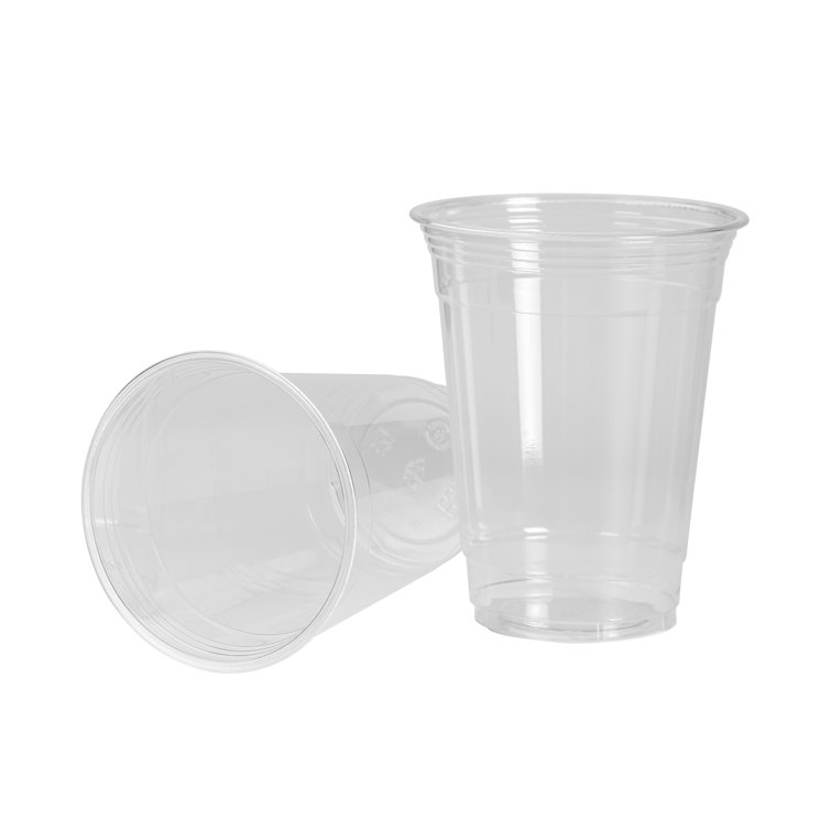 Plastic 12oz Beer Cups Translucent 50 Ct