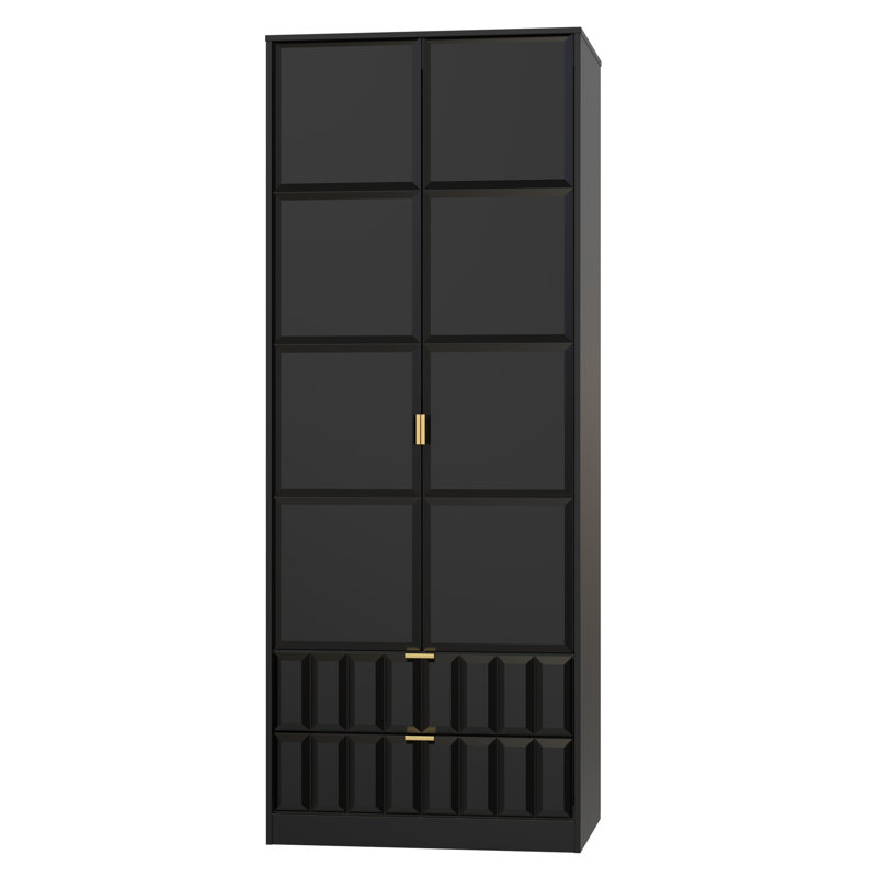 Alcimon 2 Door 2 Drawer Wardrobe