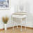 The Flux Traditional French Accent Dressing Table features a mirror
