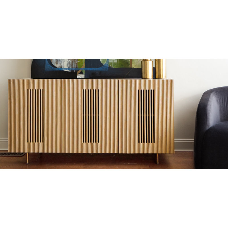 Lamar 66'' W Solid Wood Sideboard