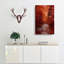 The Woodland Stream In Abstract - Wrapped Canvas Print-55303501