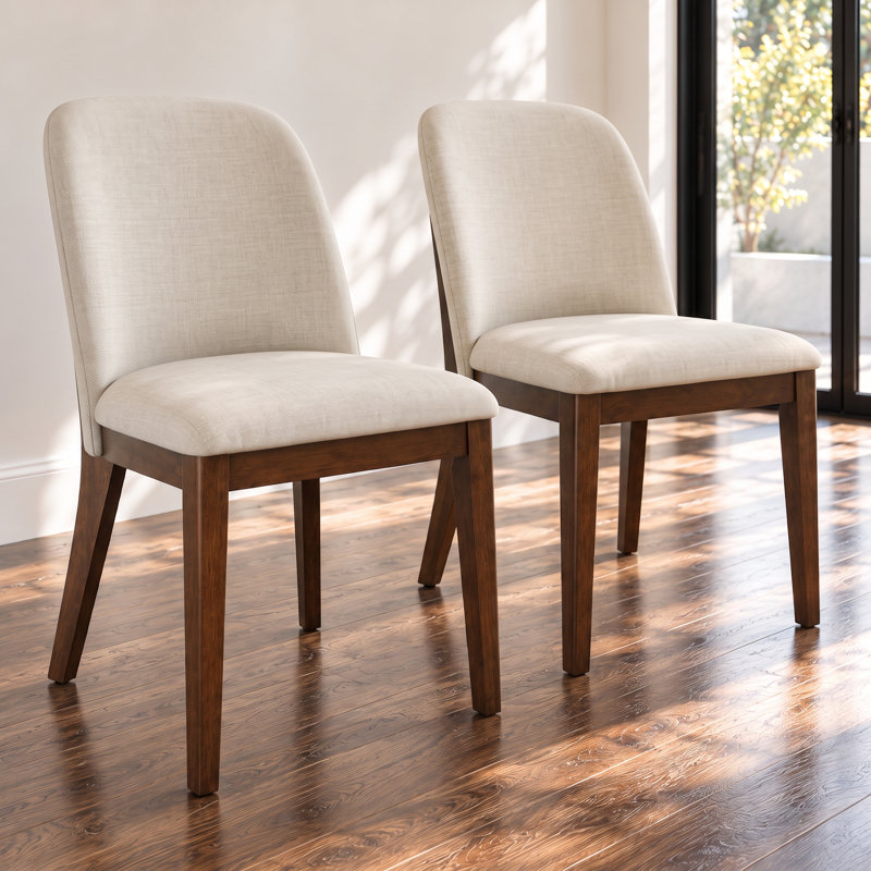 Chaise Bargman, Tissu beige