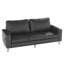 3 Seater Faux Leather Sofa