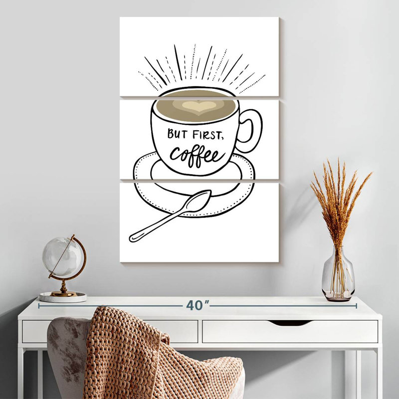Tergel Coffee First, 32" H x 20" W
