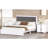 Queen Size Upholstered Bed With Led Light-463985840