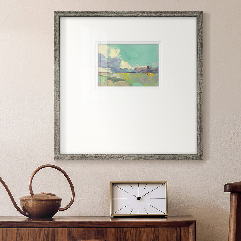 Road Road, reproduction encadrée, L 17 po x H 17 po, Cadre noir