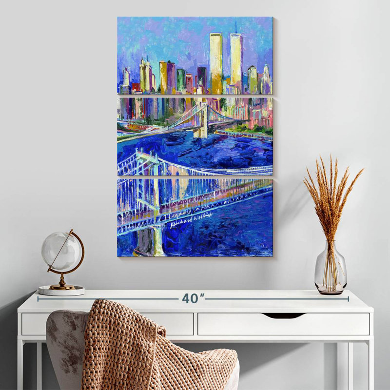 Sireci Vibrant New York, 32" H x 20" W
