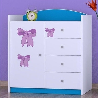 Neuman Kids 4 - Drawer Combo Dresser