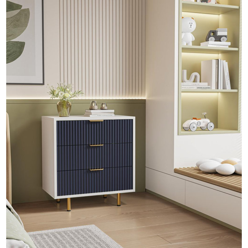 Commode 3 tiroirs l 27,55 po