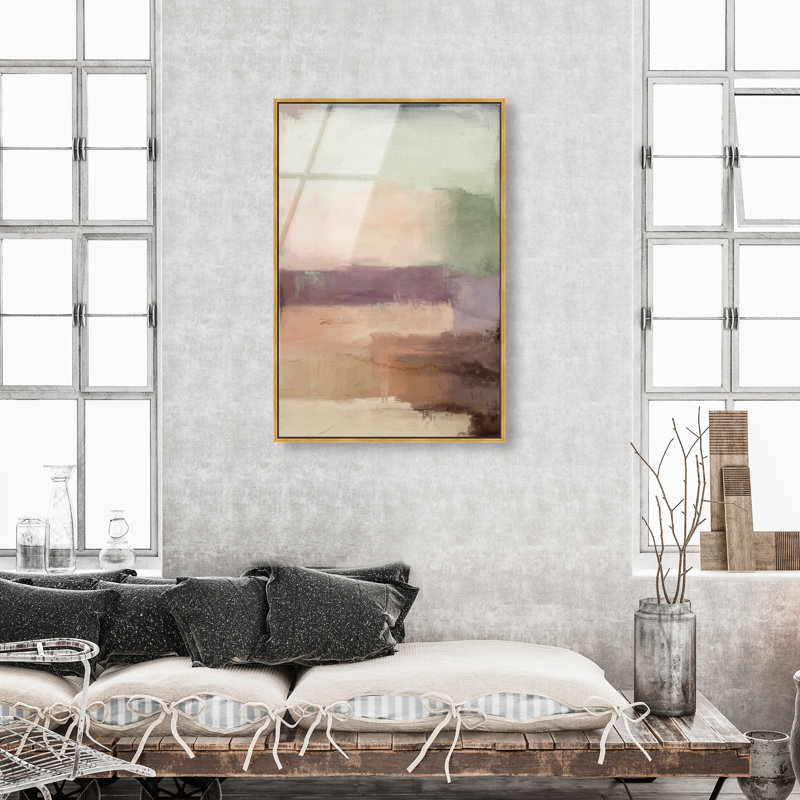 Feeling Good High-Gloss Frameless Acrylic Glass Wall Art Abstract Print by Oliver Gal, Ready to Hang, 10 x 15, 31"H x 46"W