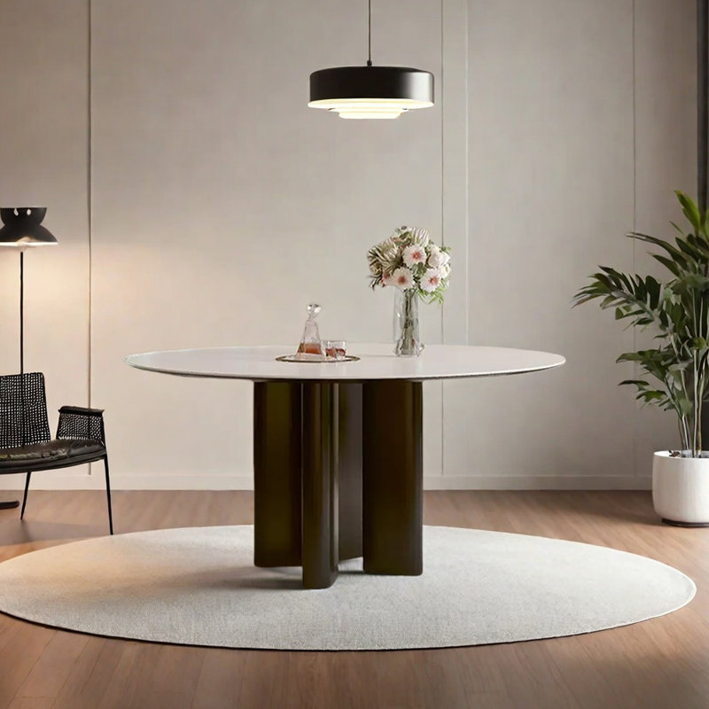 Mayhall, 29.53" H x 47.24" L x 47.24" W, White, Black