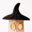 Lanterne fantôme en rotin tressé Luna, 35,5 cm, décoration d'Halloween tissée à la main pour porche, entrée et foyer
