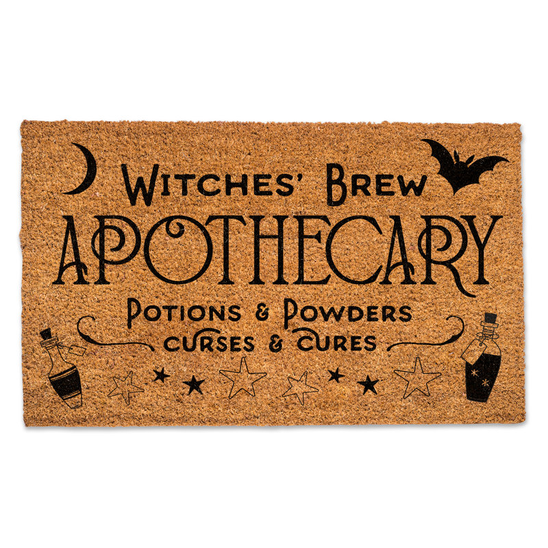 Witches Brew Apothecary Door Mat